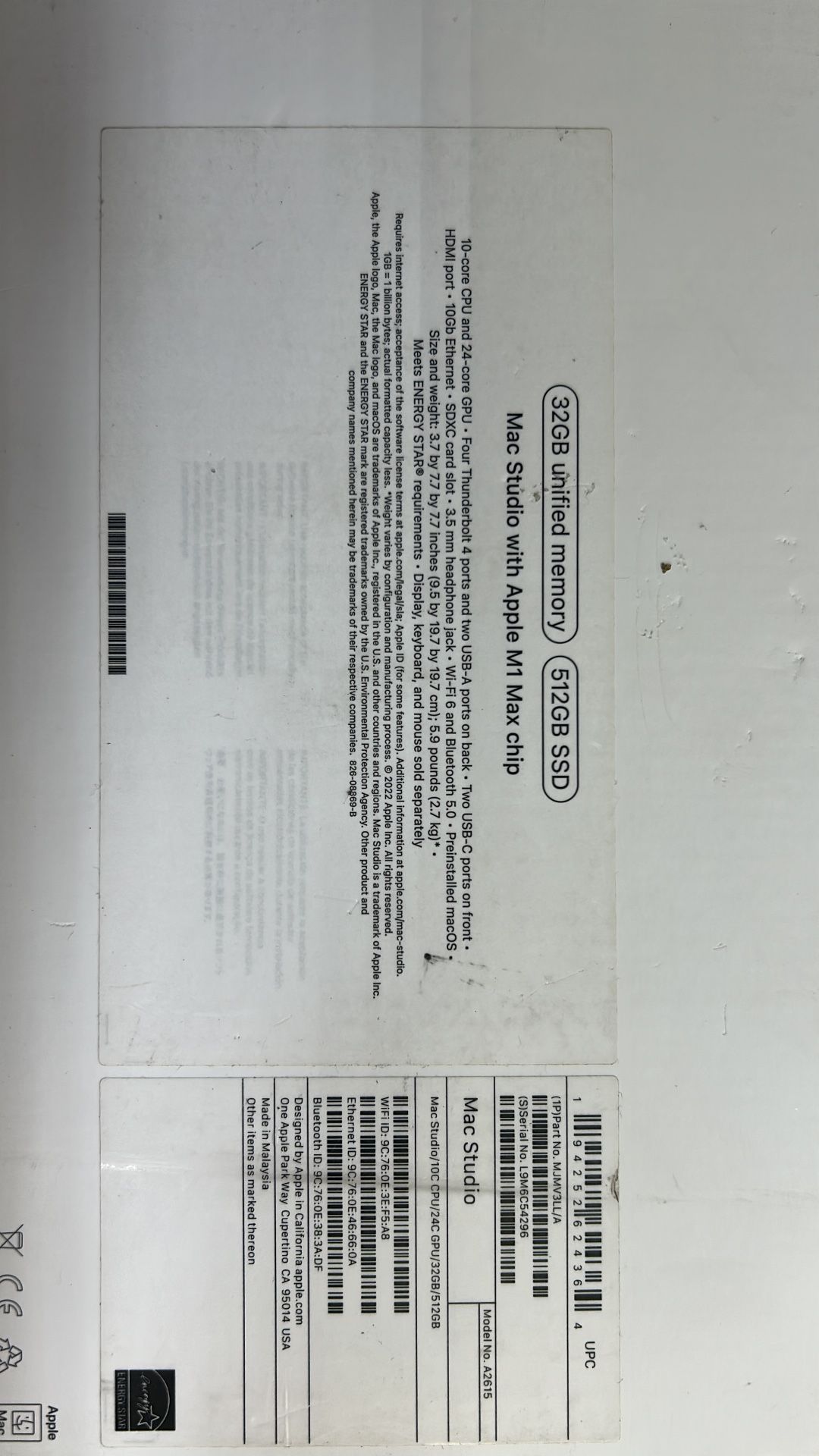 Mac Studio Mint condition
