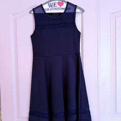 Lulus Navy Blue Dress