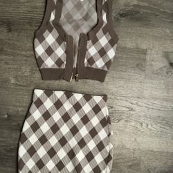 Mable Women’s Skirt + Top