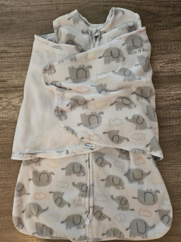 Fleece Halo Sleepsack 0-3