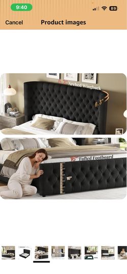 King Size bed frame