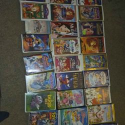 Disney VHS Ive Collected Over Years 