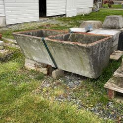 Antique Concrete Sink