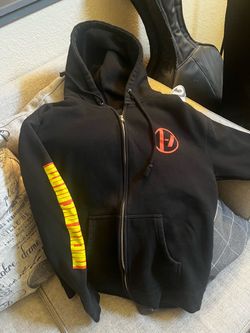 Twenty One Pilots Black Zip-Up Hoodie