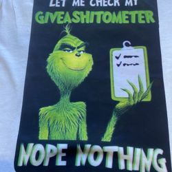 Grinch Funny Graphic Tee