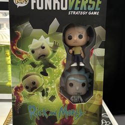 Funko Pop Rick and Morty strategy game