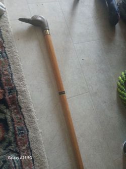 Antique Mohogany Walking Cane
