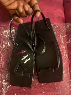 Black sandals