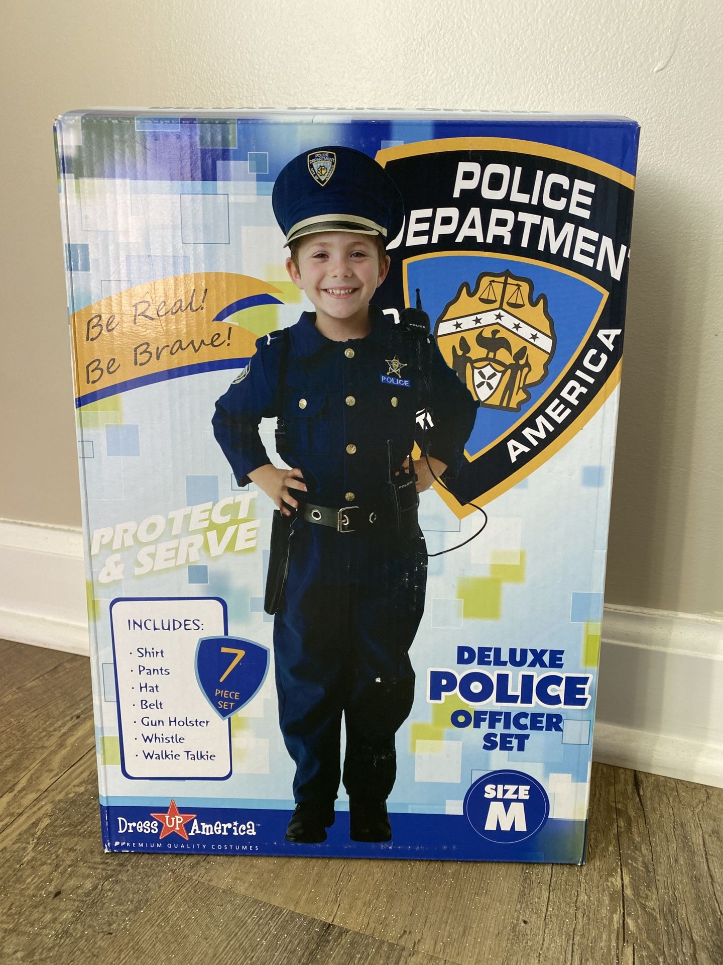 Dress Up America Deluxe Police Officer Set