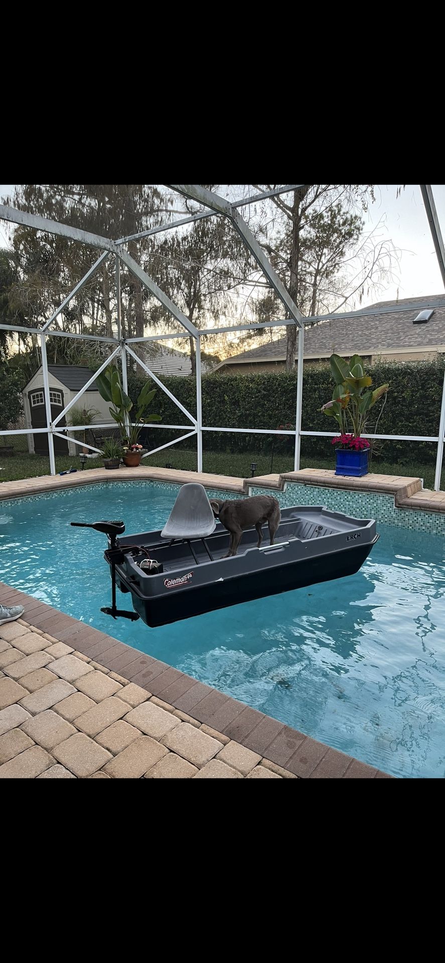 Sun Dolphin 2-Person 8.5 ft. Sportsman Fishing Boat