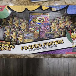 Pokemon Cards Ascended Heroes Focused Fighters Premium Collection