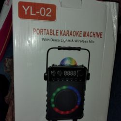 Karaoke Machine With Two Mics
