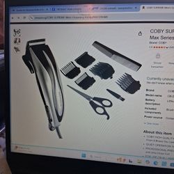 Coby Supreme 10 Piece Men's Grooming Kit, NEW