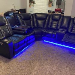 Living room sectional LED