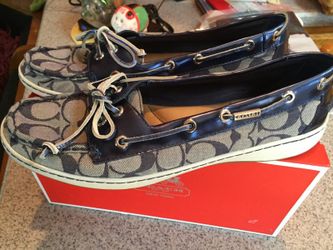 Coach boat shoes