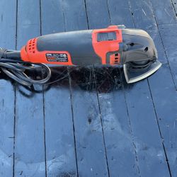 Sander Oscillating Black And Decker 