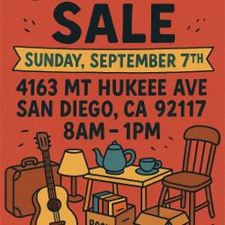 Estate Sale! And Free Stuff! 