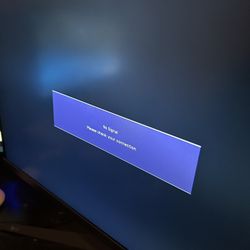 LG 27” 180hz gaming monitor 