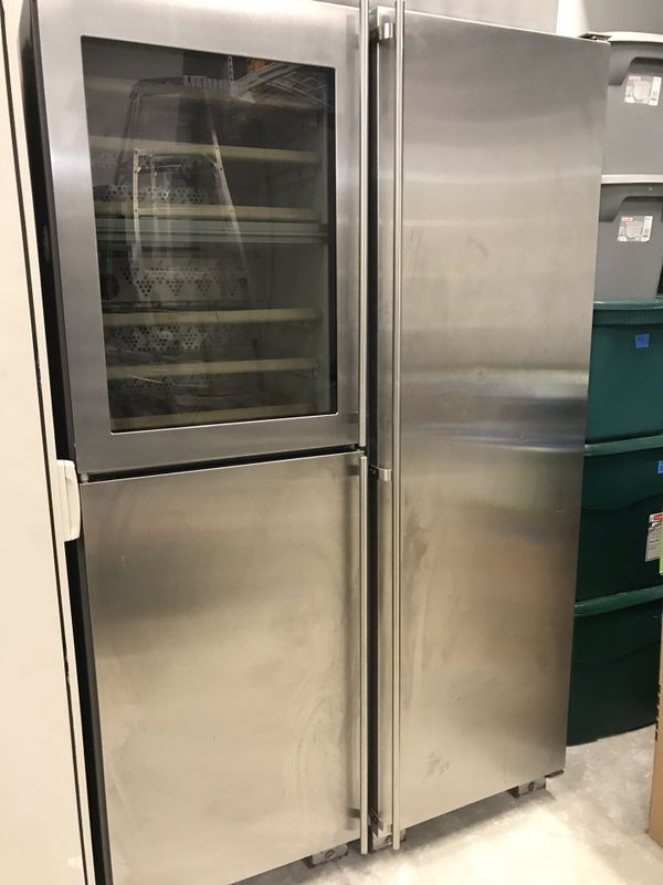 LIEBHERR COMBINATION FREEZER, WINE COOLER & FRIDGE IN STAINLESS STEEL