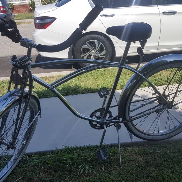 chrome beach cruiser