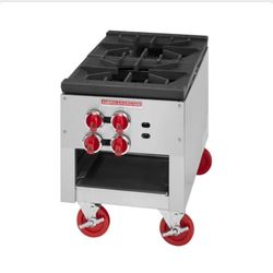 American Range 2-Burner Stock Pot Stove