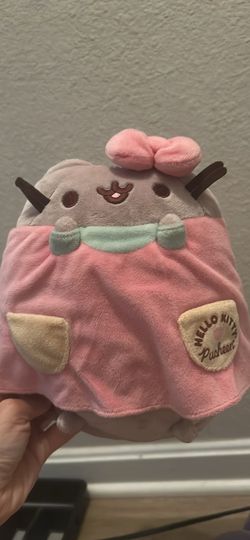 Pusheen hello kitty