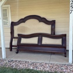 King Size Sleigh Bed-free