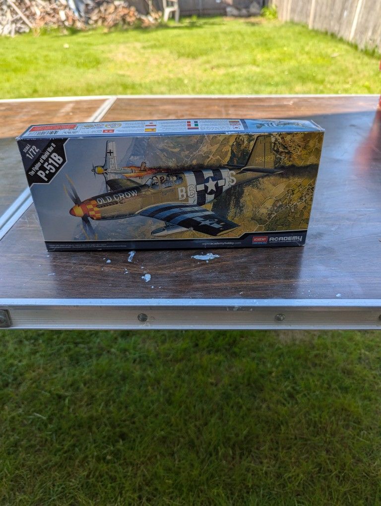 New In The Box P-51B Model Airplane