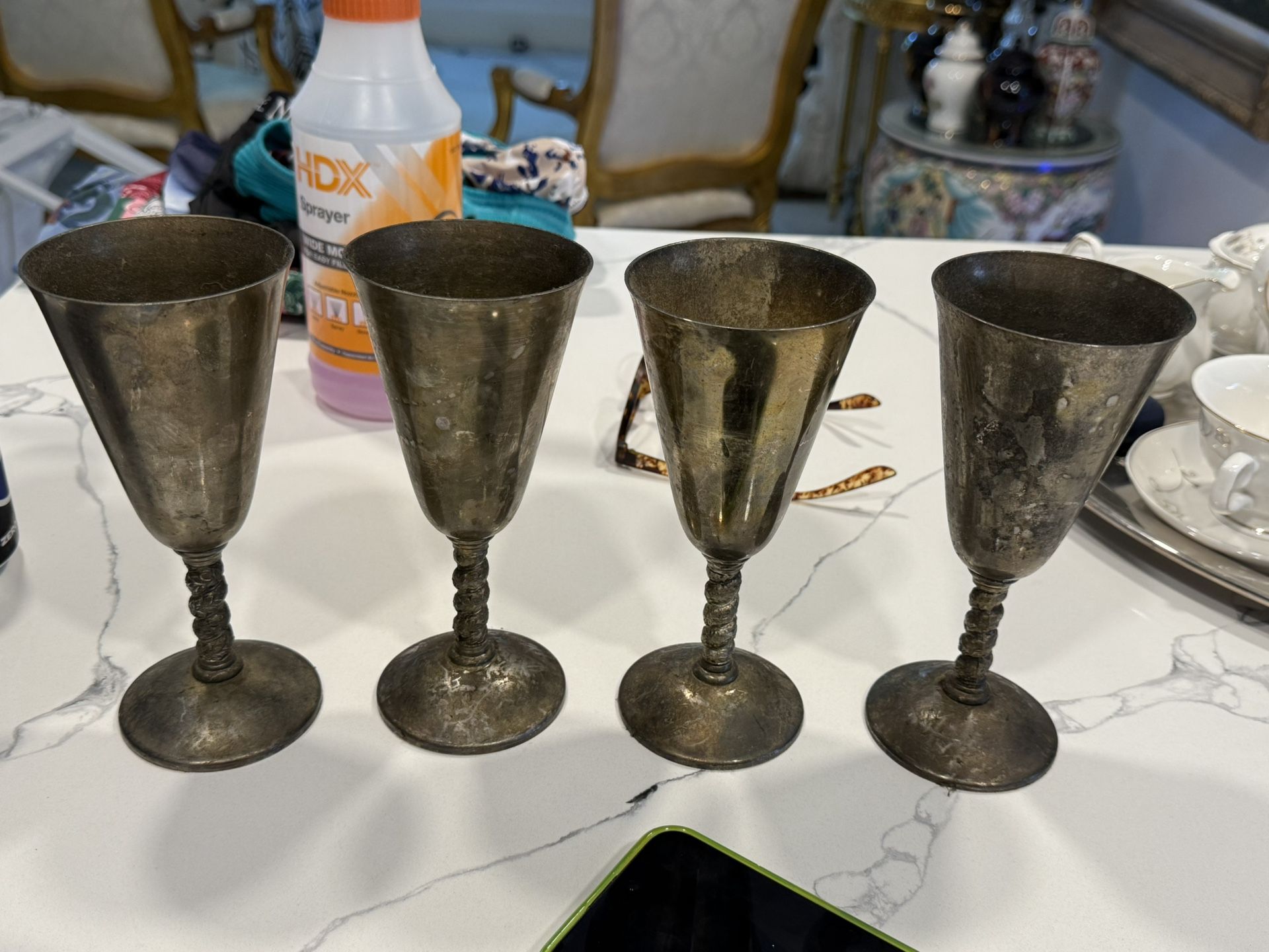 Silver Plated Cups