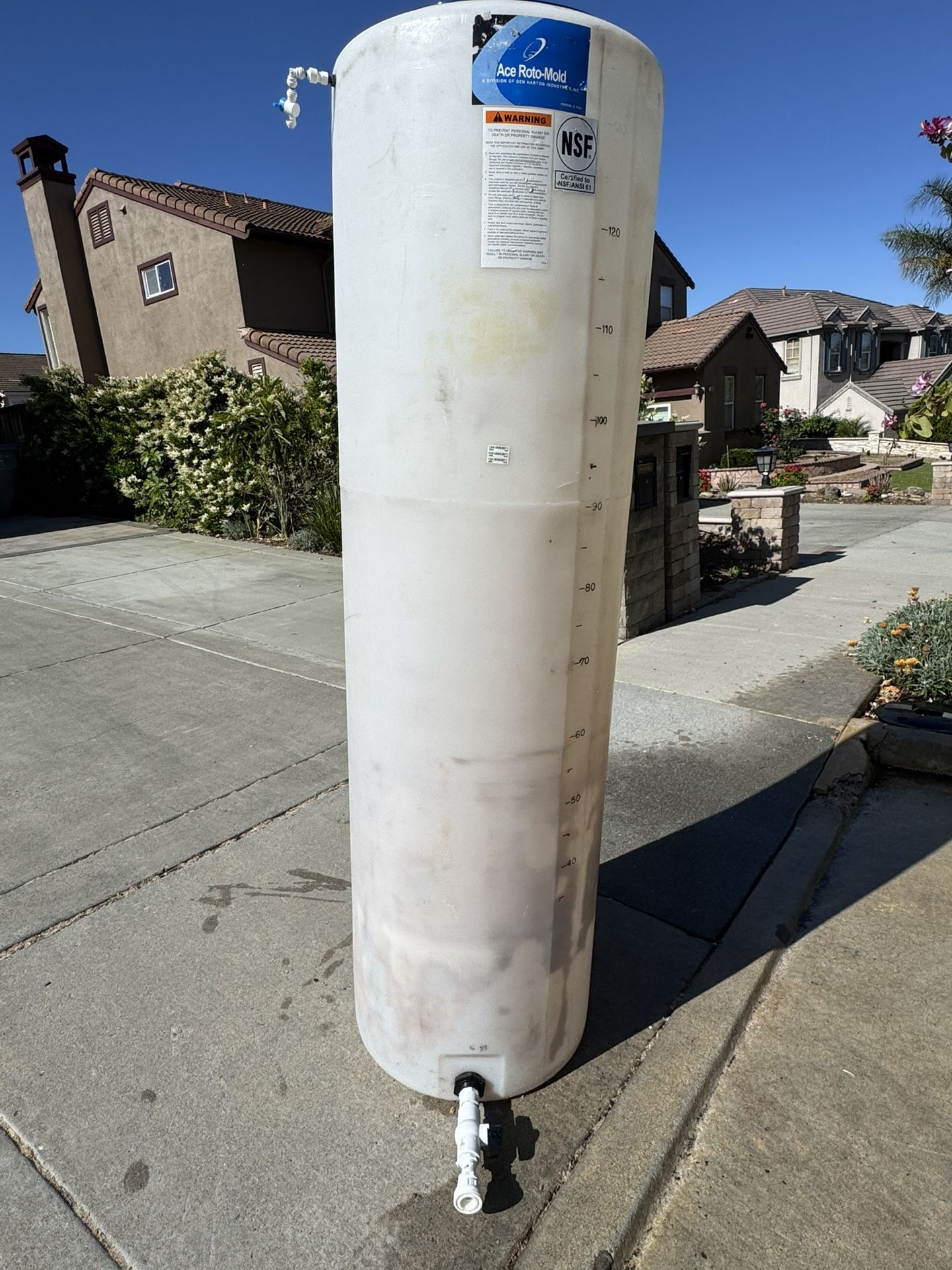 Water Holding Tank 135 Gal