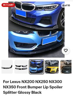 front lip spoiler kit for Lexus NX200,250,300,350