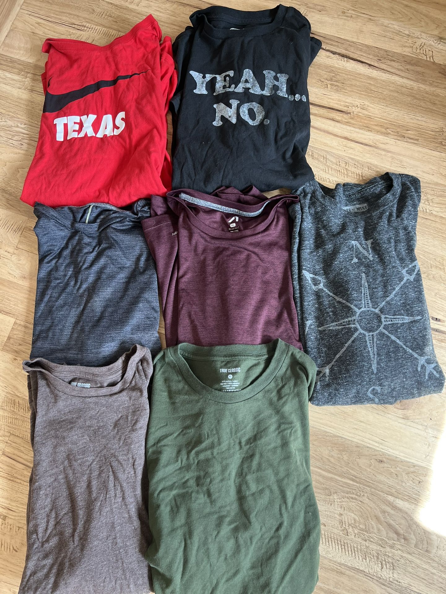 7-Piece XL Men’s Tee Bundle | Graphic + Athletic + Everyday