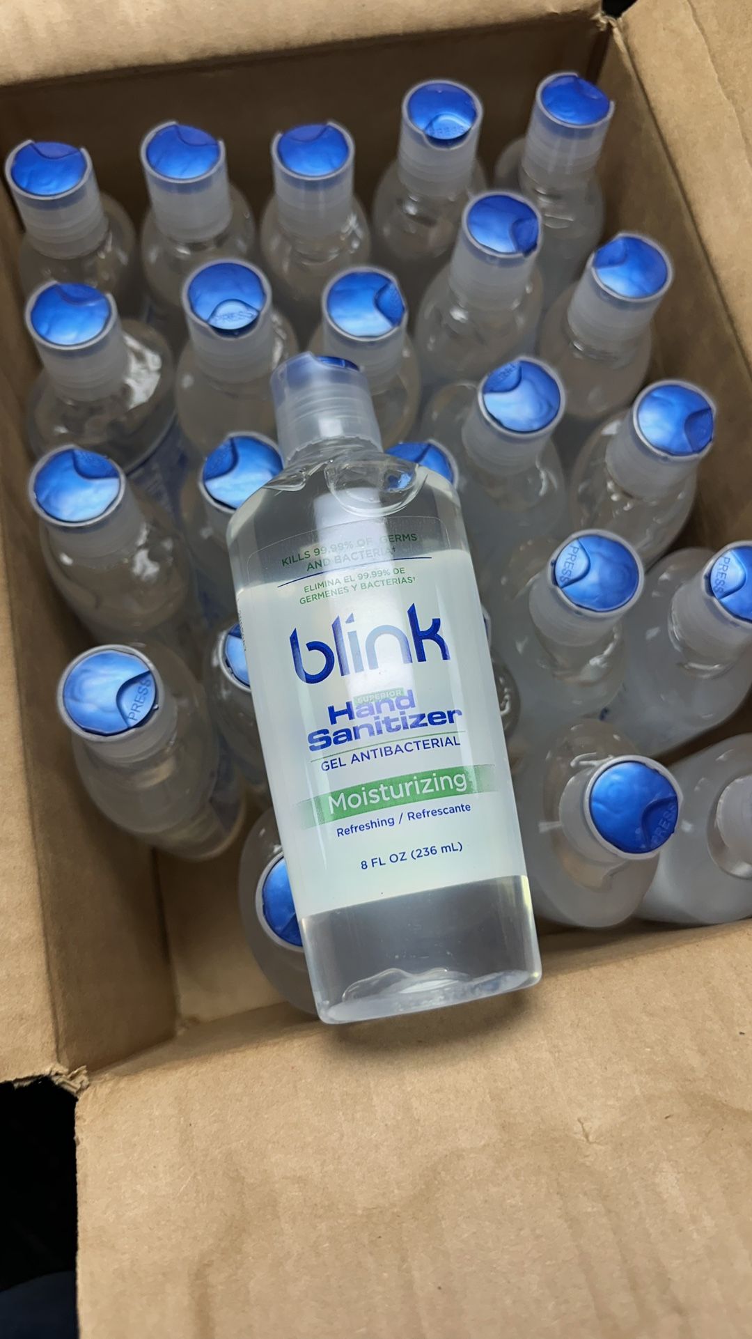 Hand Sanitizer 25 Bottles