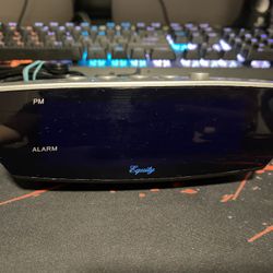 Equity by La Crosse 75903 Blue LED Digital Desktop Alarm Clock