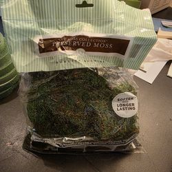 Bag Of Fake Moss