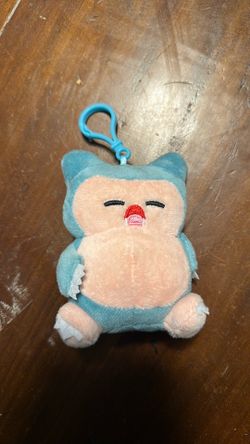 Snorlax Plush Keychain