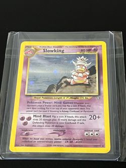Slowking Holo Pokémon Card 14/111 Neo Genesis