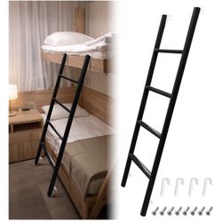 New!✨ 55 Inch Heavy Duty Metal Ladder Dorm Or RV