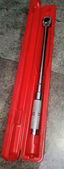 Proto 6068C 1/2" Drive Micrometer Torque Wrench (contact info removed) in-lb w/ Case & Manual – Like New