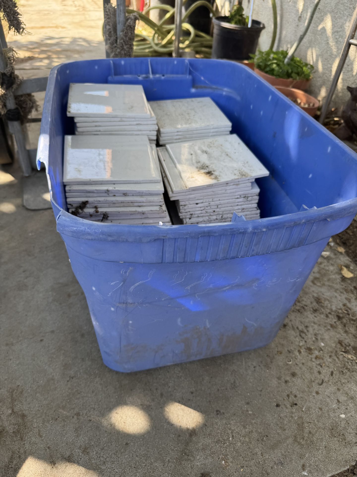 Tub Full Of Tile 