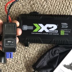  Xx2 Power Jump Starter, Black, Portable 