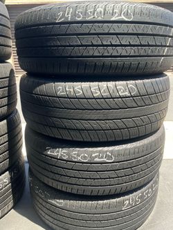 245-50-20 all four tires 🔥🔥🔥🔥🔥