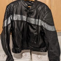 Suzuki M109R Men's 3XL Limited Edition Boulevard Leather Motorcycle Jacket