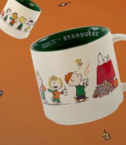 Snoopy Starbucks collaboration mug