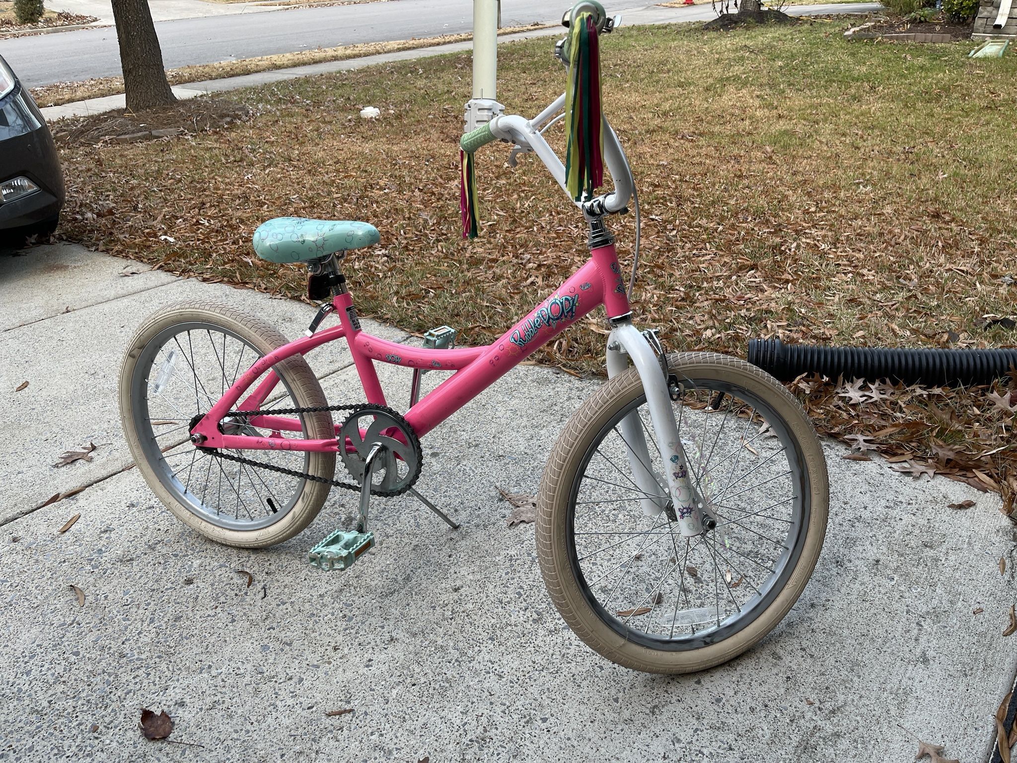 Pink Girls Bike