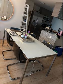 IKEA table with chairs