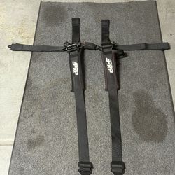PRP Racing 4.2 Harness (4 Point w/ 2" Belts) Black