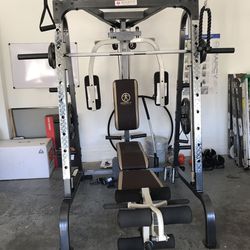 Marcy Smith Machine Gym w 2x 45lb & Bench  - Deliver & Install