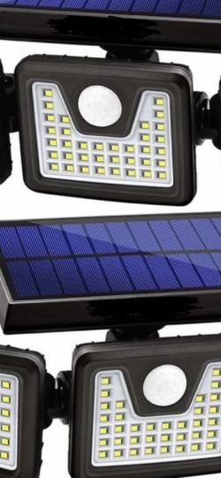 2 Pack- Solar Led Light Motion Sensor -New $65