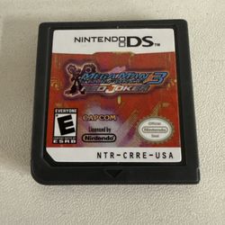 Mega Man Star Force 3 Red Joker Nintendo DS 2009 Authentic Cart Only Cartridge